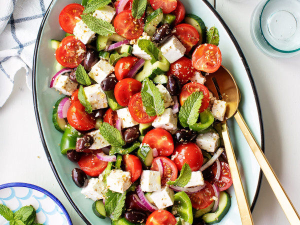 Greek Style Vegetable Salad II