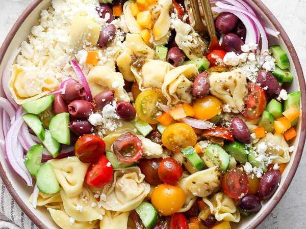 Greek Tortellini Salad by Ali