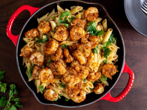 Cajun Shrimp Pasta with a Creamy Twist