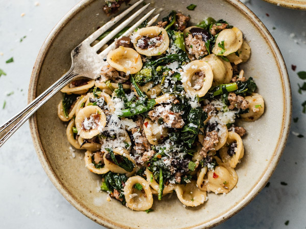 Italian Sausage and Broccoli Rabe Dish