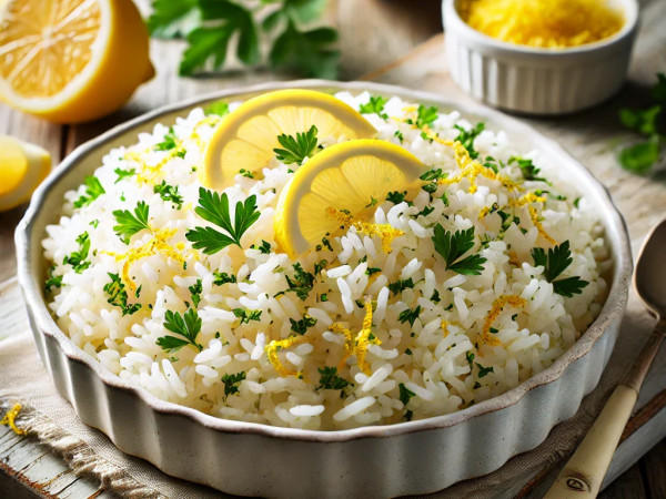 Herbed Rice with Lemon and Thyme