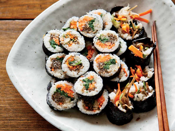 Korean-Inspired Sushi Rolls