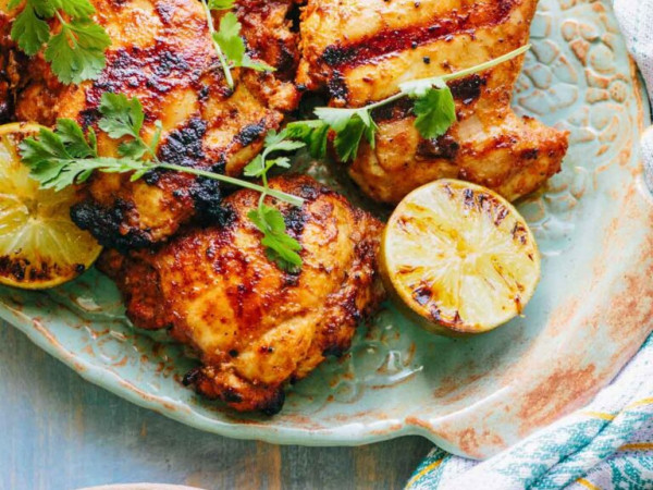 Smoky Grilled Chicken with Peruvian Flavors