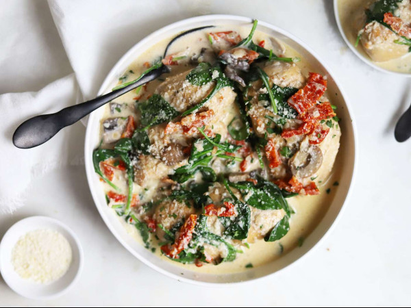 Instant Pot® Tuscan Chicken Made Easy