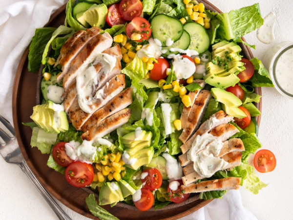 Zesty Grilled Chicken Salad for a Fiesta
