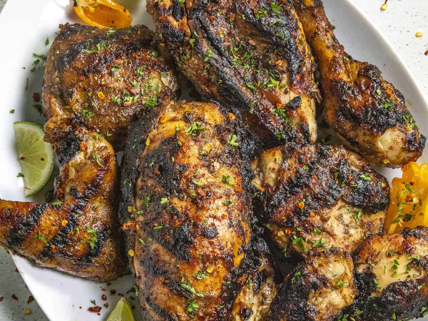 Zesty Grilled Jerk Chicken