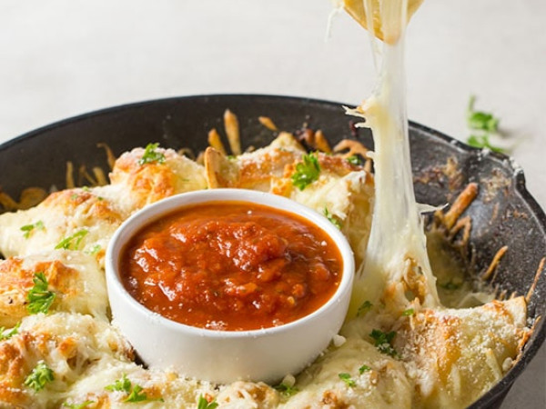 Cheesy Pierogi Dish