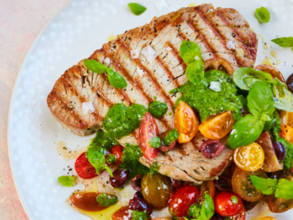 Grilled Tuna Fillets