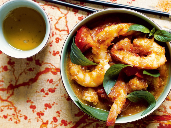 Shrimp in Spicy Sambal Sauce