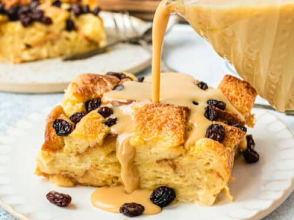 Breakfast Bread Pudding with an Italian Twist