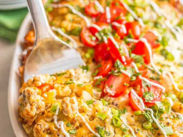 Slow Cooker Breakfast Egg Casserole
