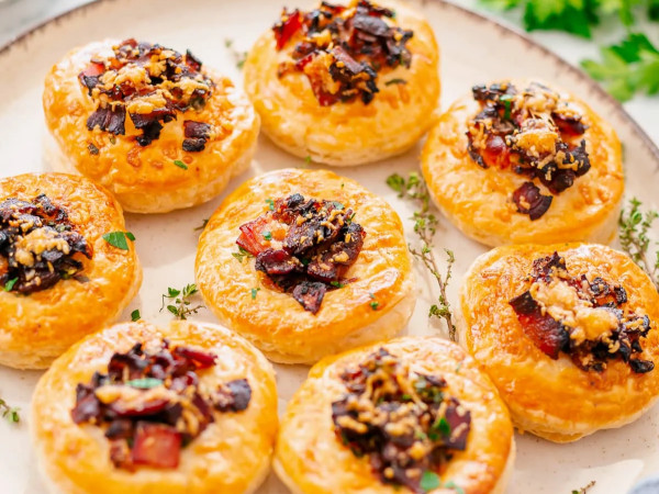 Onion Tart Featuring Wood Sorrel