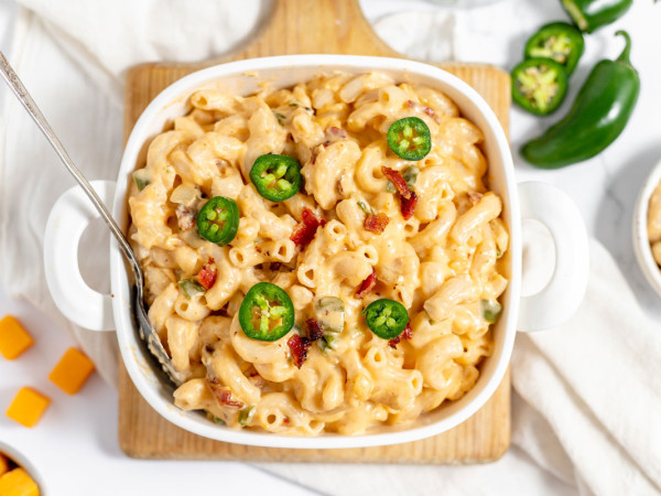 Jalapeño Popper-Style Macaroni and Cheese