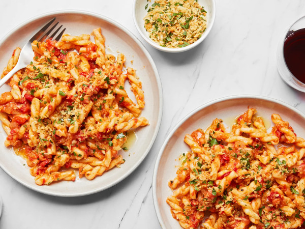 Easy Pasta for Two from the Pantry