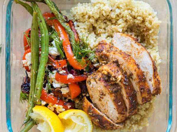 Quinoa Chicken and Veggie Bowl Recipe