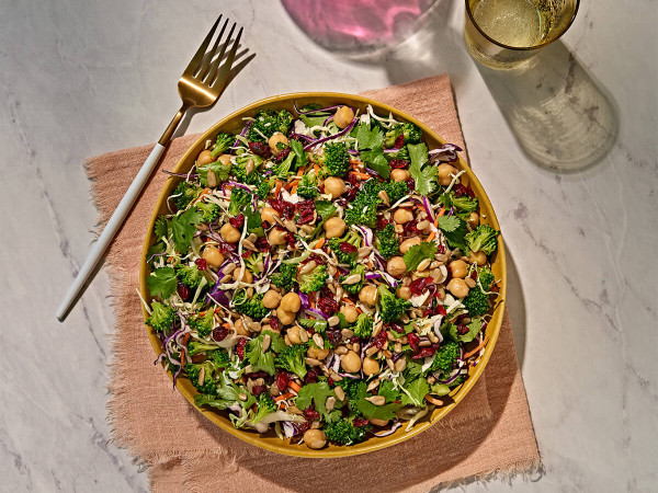 Crunchy Salad with a Seed Medley