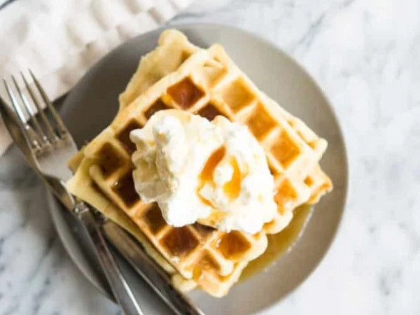 Yeasted Waffles Made Gluten-Free for Overnight Prep