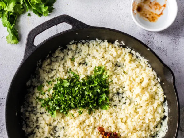 Cauliflower Rice with Chipotle Flavor