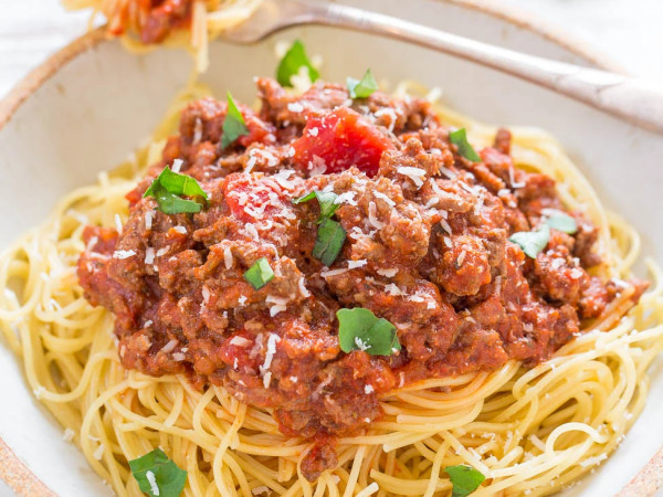 Six-Minute Spaghetti Dish for One
