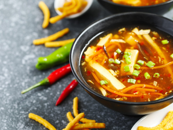 Zesty Hot and Sour Tofu Broth