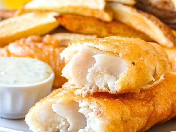 Golden Fish and Crispy Chips