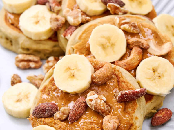 Fluffy Buckwheat Pancakes Without Gluten