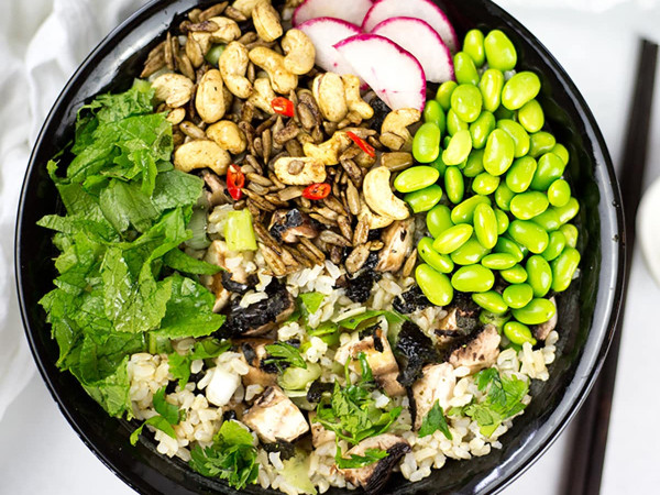 Wholesome Brown Rice Buddha Bowl
