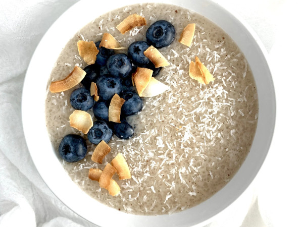 Paleo and Grain-Free Tapioca Porridge for AIP Breakfast