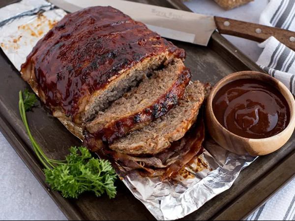 Instant Pot® Meatloaf with BBQ and Cheddar