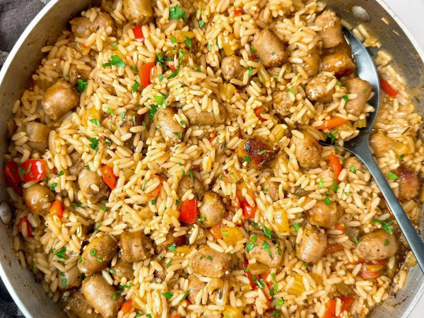 Spicy Hatch Chile Dirty Rice