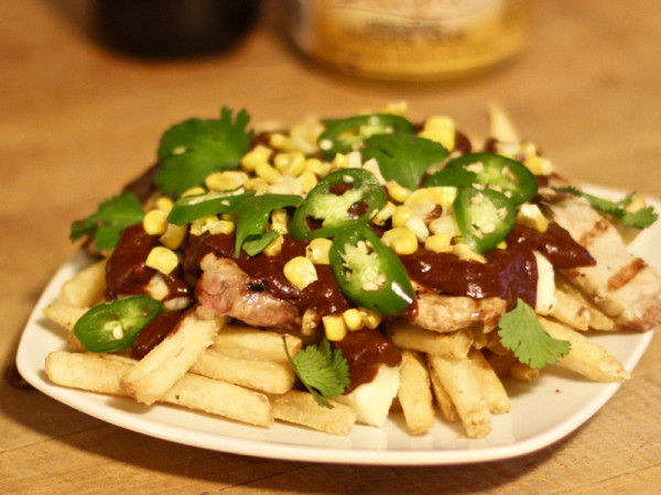 BBQ Pork Poutine Delight