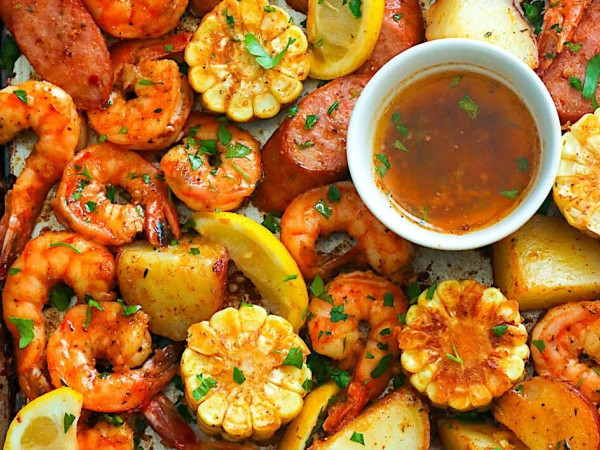 Shrimp Boil with a Cajun Twist