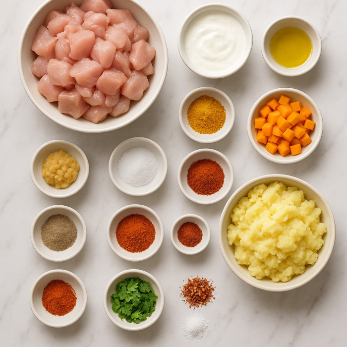 Chicken-Potato Croquettes ingredients