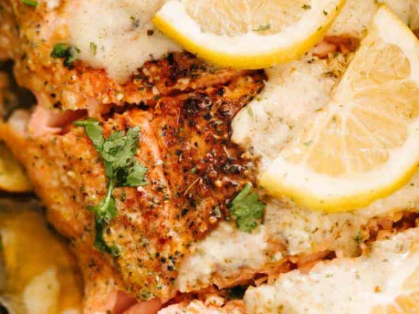 Easy Salmon Casserole in the Slow Cooker