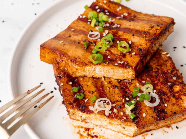 Individual Marinated Tofu Steak
