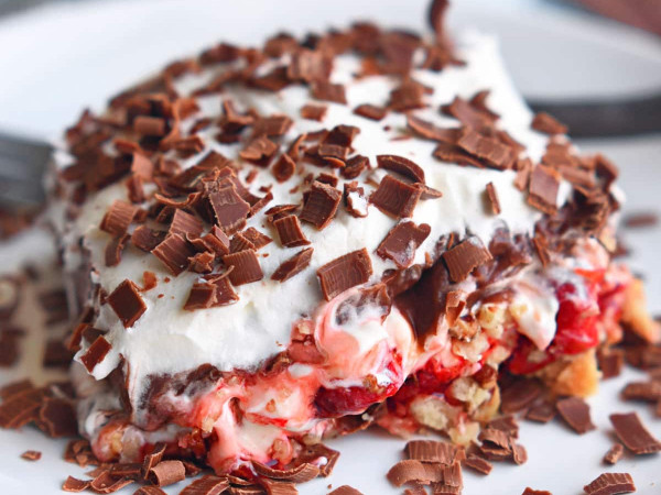 Cherry-Chocolate Delight in Layers