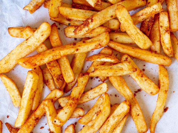 Fried Potatoes in Pakistani Style
