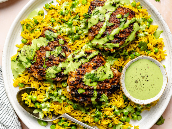 Peruvian-Style Chicken with Rice
