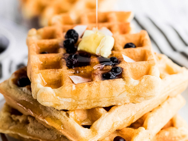 Dairy-Free and Egg-Free Waffles