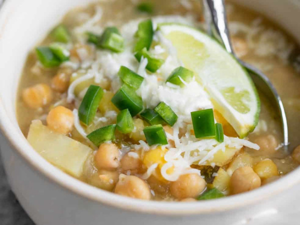 Salsa-Infused Vegetable Soup