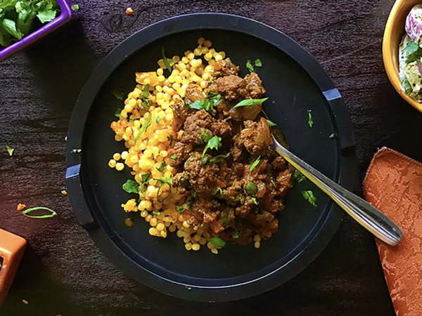 Beef and Brown Rice with North African Flavors