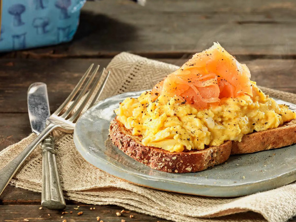 Scrambled Eggs with a Hint of Smoke