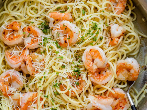 Shrimp Pasta Without the Frills