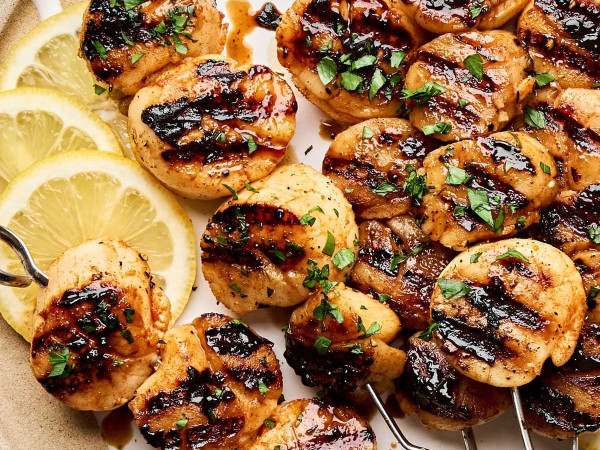 Fiery Scallops Recipe