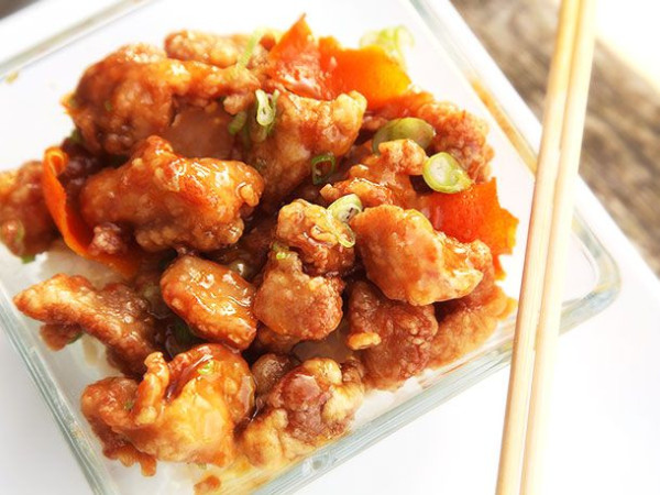 Chicken with a Chinese Sun Flavor