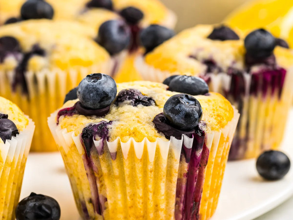 Blueberry Muffins with a Zesty Lemon Twist