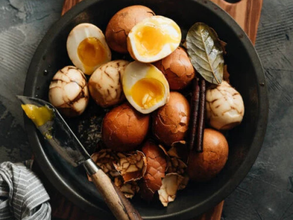 Egg and Tea Leaf Delights