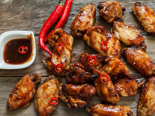 Hot and Spicy Asian Chicken Wings