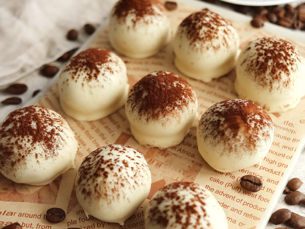 Cappuccino-infused Truffle Treat