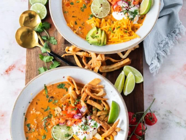 Two-Serving Chicken Taco Soup